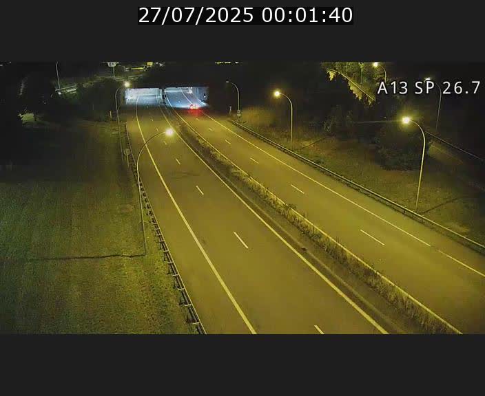 Traffic live webcam Luxembourg Frisange - A13 direction Luxembourg-ville - BK 26.7