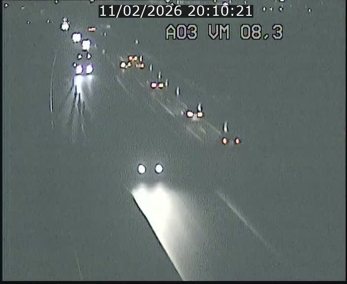 Traffic live webcam Luxembourg Bettembourg - A3 - BK 8.3 - direction France