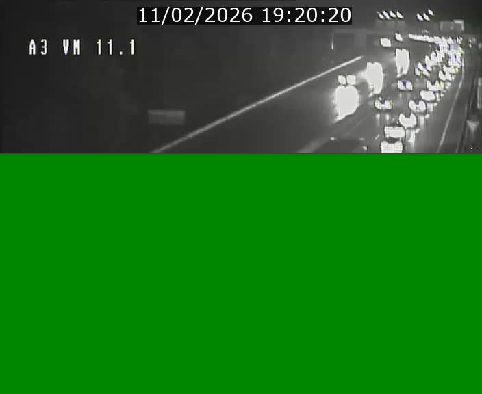 Webcam à la frontière franco-luxembourgeoise, avant la Croix de Bettembourg - BK 11.1 - direction Luxembourg-ville