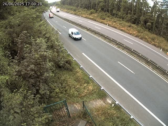 Caméra autoroute France - N52, Crusnes vers Belgique, Luxembourg