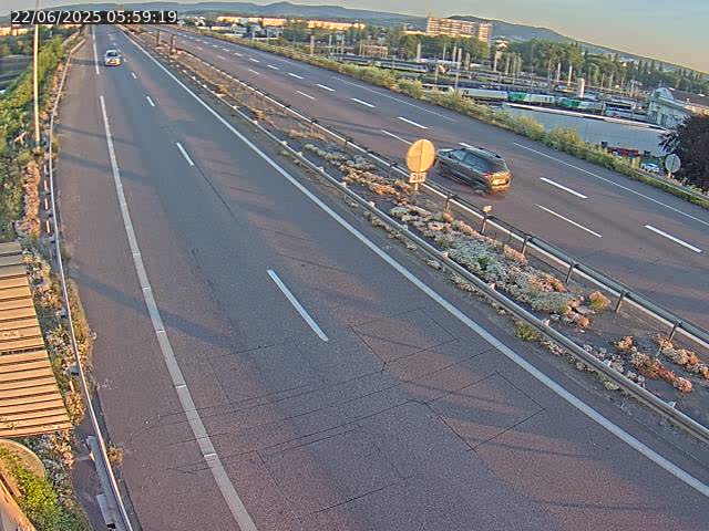 Caméra autoroute France - A31, Yutz direction Metz