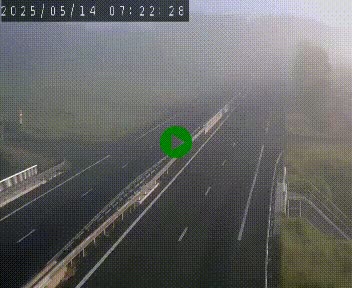 Caméra autoroutière France - A75, Coren, en direction de Montpellier