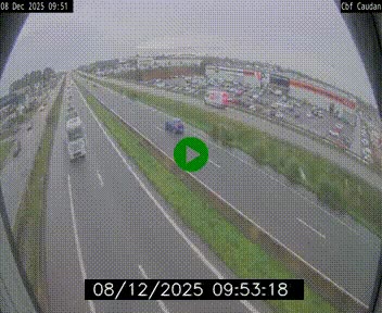 Webcam sur la N165 à hauteur de Caudan, dans le Morbihan.