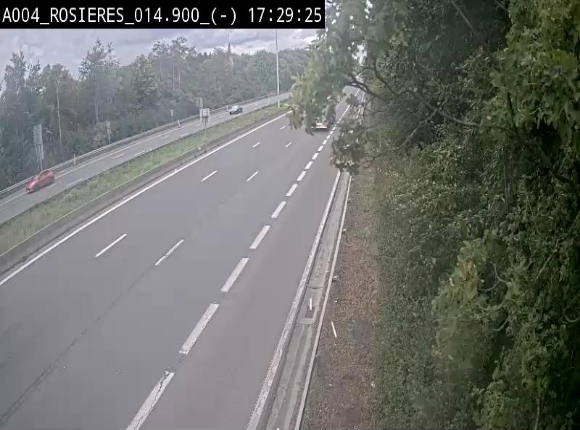 Webcam traffic E411(A4) - BK 14.4 - Rosières