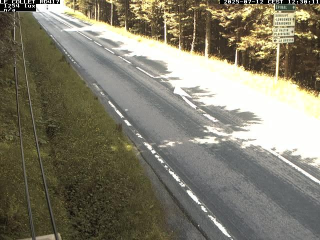 Caméra du Collet sur la route de Colmar (D417)