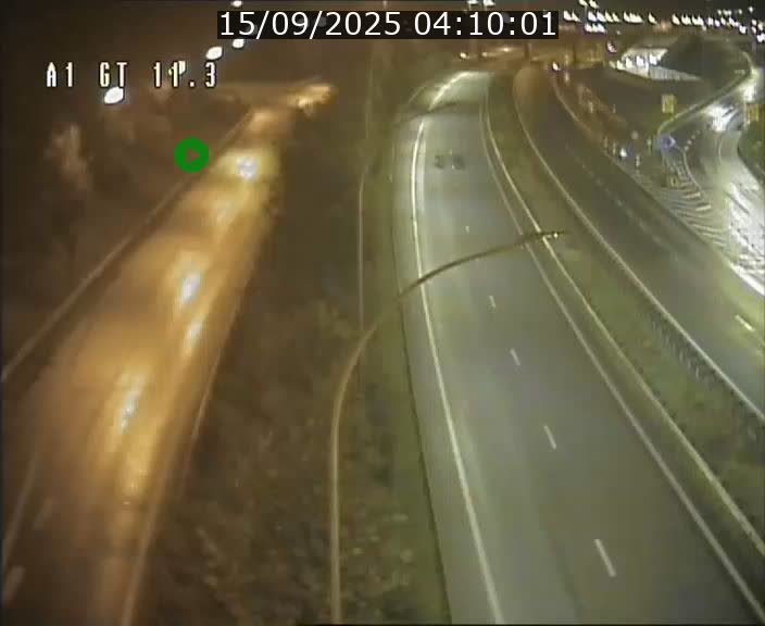 Traffic live webcam Luxembourg Senningerberg - A1 direction Allemagne - BK 11.3