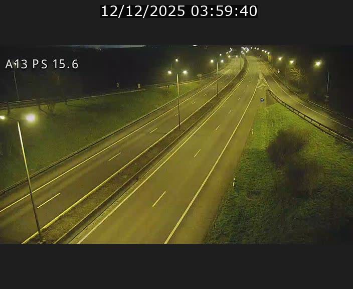 Traffic live webcam Luxembourg Kayl - A13 direction Dudelange - BK 15.6