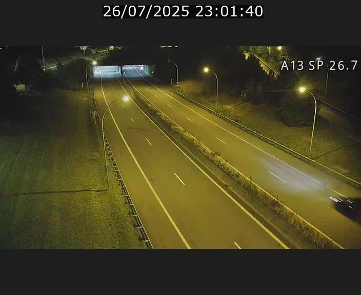 Traffic live webcam Luxembourg Frisange - A13 direction Luxembourg-ville - BK 26.7