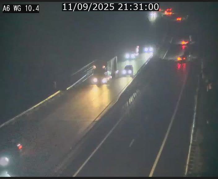 Traffic live webcam Luxembourg Mamer - A6 - BK 10.4 - direction Luxembourg/France/Allemagne