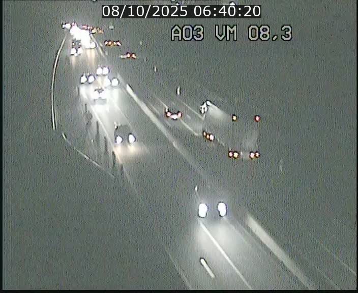 Traffic live webcam Luxembourg Bettembourg - A3 - BK 8.3 - direction France