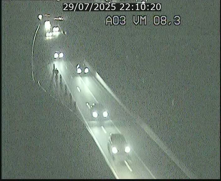 Traffic live webcam Luxembourg Bettembourg - A3 - BK 8.3 - direction France