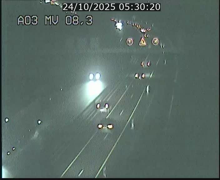 Webcam Autoroute après la Croix de Bettembourg en direction de Luxembourg sur l'A3