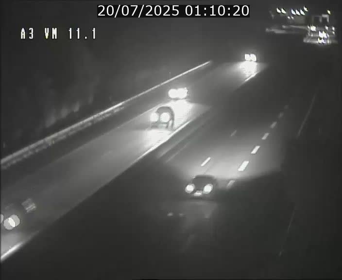Webcam à la frontière franco-luxembourgeoise, avant la Croix de Bettembourg - BK 11.1 - direction Luxembourg-ville