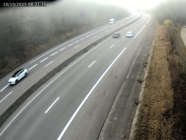 Caméra autoroute France - N57, Côte de la Calotine direction Nancy