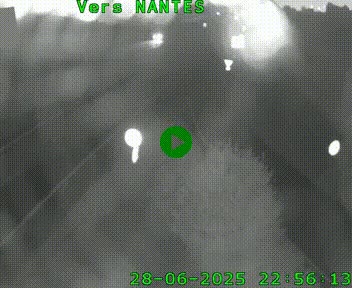 Webcam N147 au nord de Poitiers et à la jonction avec la A10