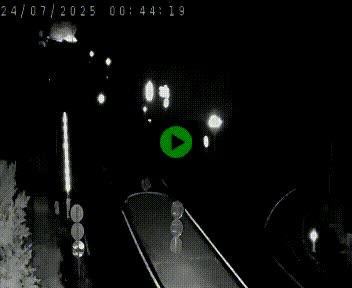 Webcam routière sur la N122 au niveau du Tunnel du Lioran. Vue de l'entrée côté Aurillac.