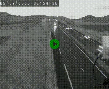Caméra autoroute A75 à hauteur de Le Crest, en direction de Montpellier