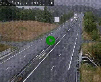 Caméra autoroutière France - A75, Coren, en direction de Montpellier