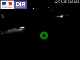 Webcam sur la Nationale 201 à hauteur de la sortie Chambéry-Nord, avant à la jonction entre l'A41 et l'A43, en direction de Lyon