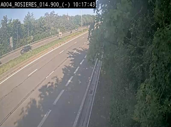 Webcam traffic E411(A4) - BK 14.4 - Rosières