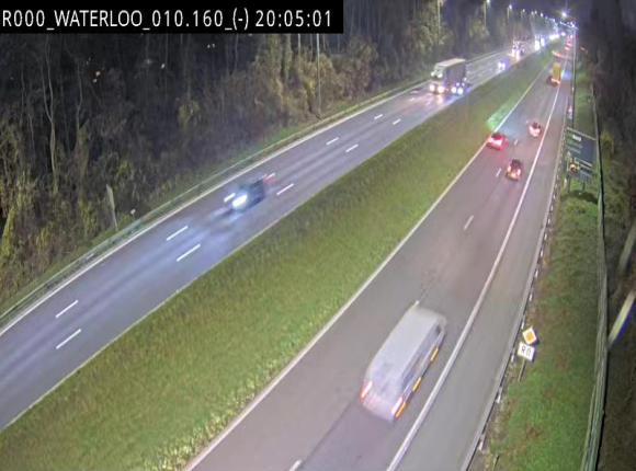 Webcam autoroute Belgique - Waterloo - R0 (ring de Bruxelles) - BK 12.3