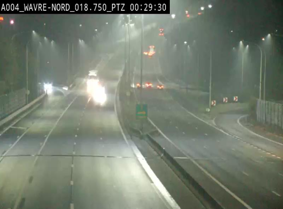 Webcam traffic E411(A4) - BK 18.7 - Bierges (Wavre Nord)