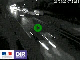 Webcam routière à Saint-Etienne-Terrenoire sur la RN88 avant la jonction entre l'A72 et le Boulevard Périphérique de Saint-Etienne