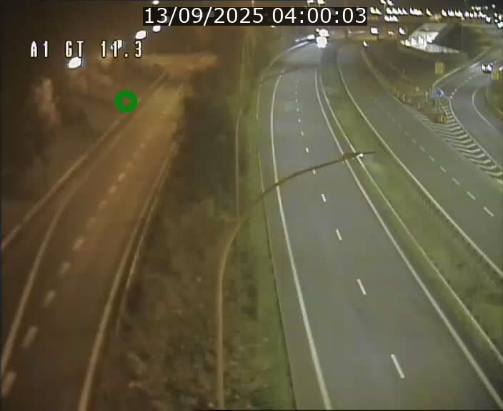 Traffic live webcam Luxembourg Senningerberg - A1 direction Allemagne - BK 11.3