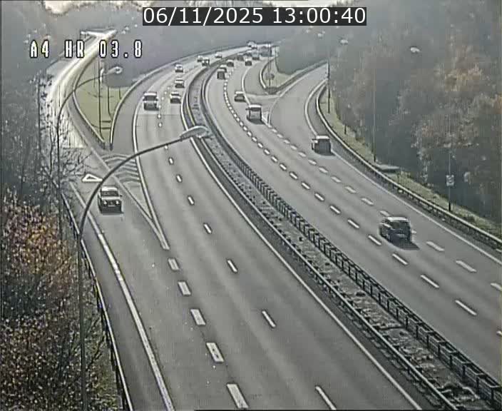 Webcam traffic A4 Luxembourg - BK 3.8 - Leudelange (direction Esch sur Alzette)