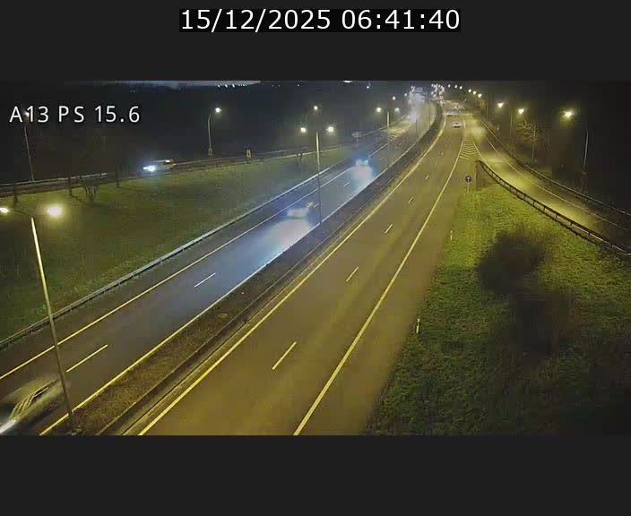 Traffic live webcam Luxembourg Kayl - A13 direction Dudelange - BK 15.6