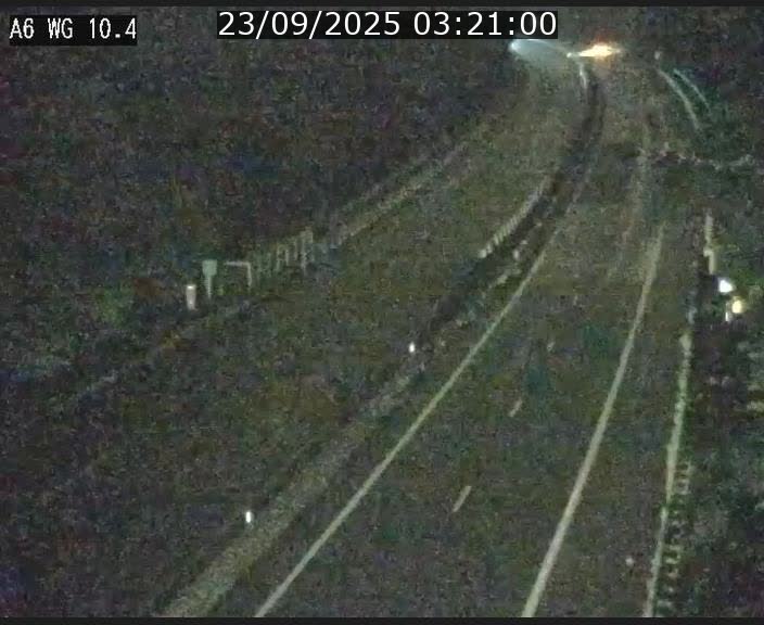 Traffic live webcam Luxembourg Mamer - A6 - BK 10.4 - direction Luxembourg/France/Allemagne