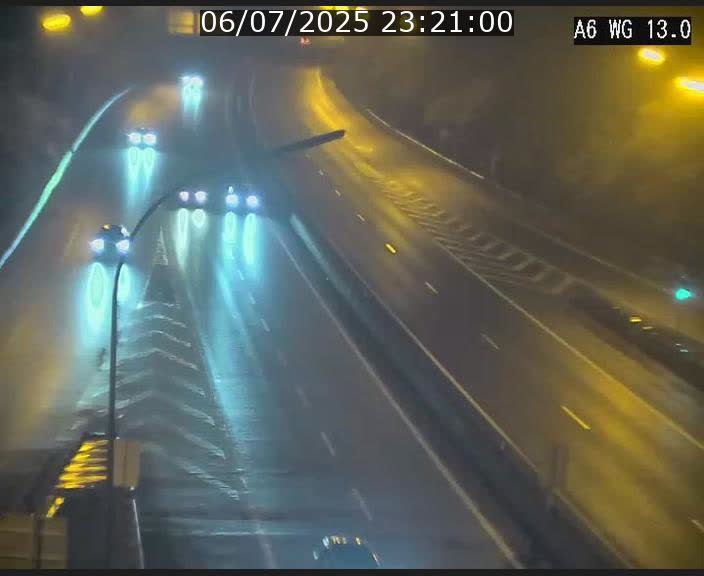 Traffic live webcam Luxembourg Mamer - A6 - BK 13 - direction Luxembourg/France/Allemagne