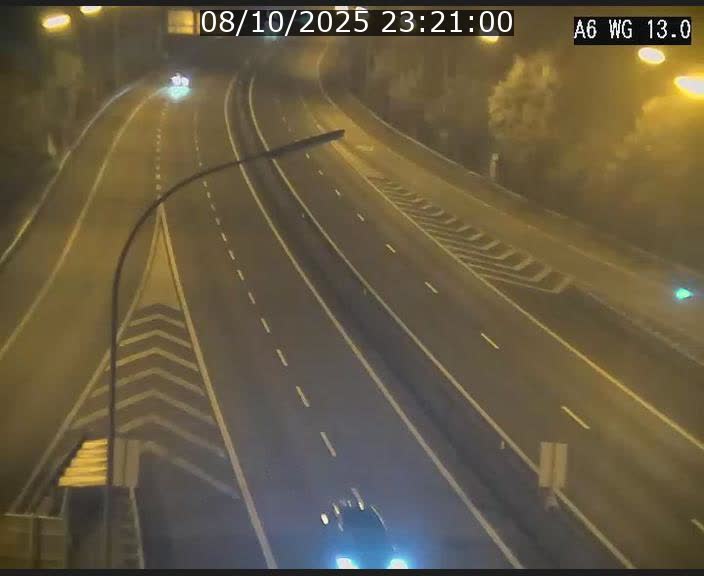 Traffic live webcam Luxembourg Mamer - A6 - BK 13 - direction Luxembourg/France/Allemagne