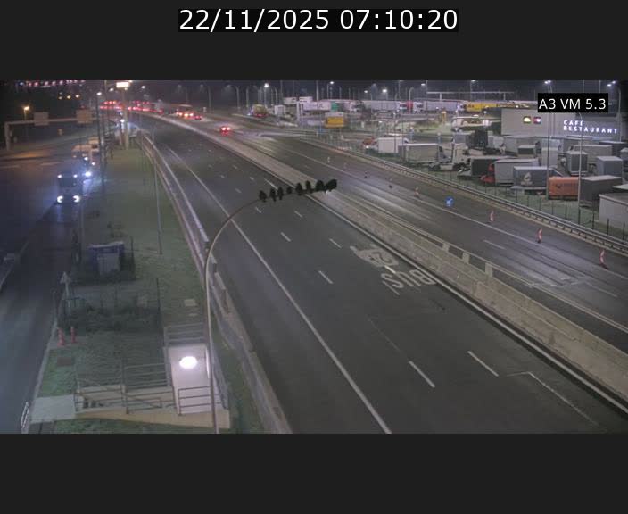 Traffic live webcam Luxembourg Aire de Berchem - A3 - BK 5 - direction France