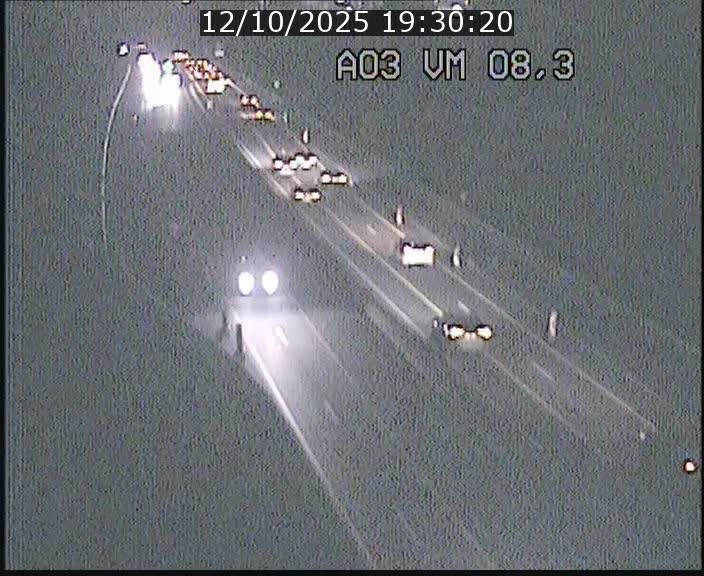 Traffic live webcam Luxembourg Bettembourg - A3 - BK 8.3 - direction France