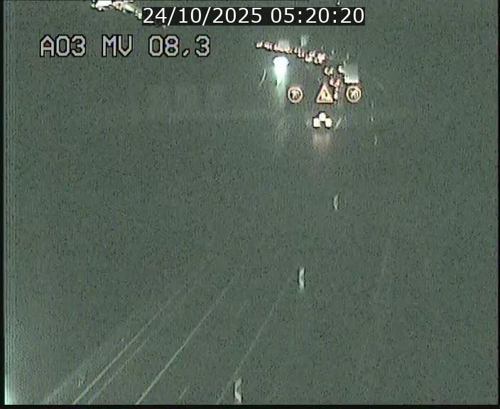 Webcam Autoroute après la Croix de Bettembourg en direction de Luxembourg sur l'A3