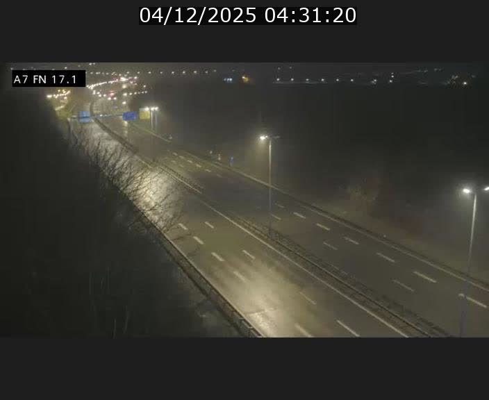 Caméra trafic Luxembourg - A7, Merscherbierg direction Mersch