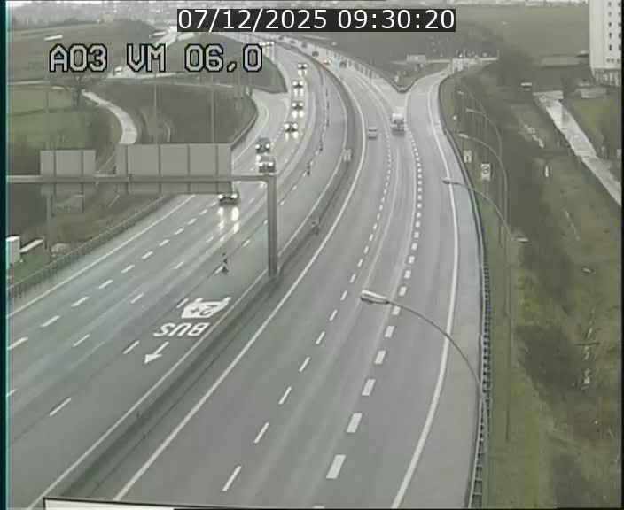 Traffic live webcam Luxembourg Aire de Berchem - A3 - BK 6 - direction France