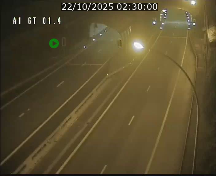 Traffic live webcam Luxembourg Hesperange - A1 direction Kirchberg - BK 1.4