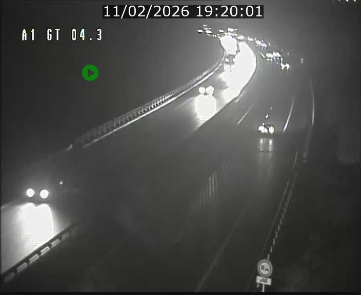 Traffic live webcam Luxembourg Itzig - A1 direction Sandweiler - BK 4.3