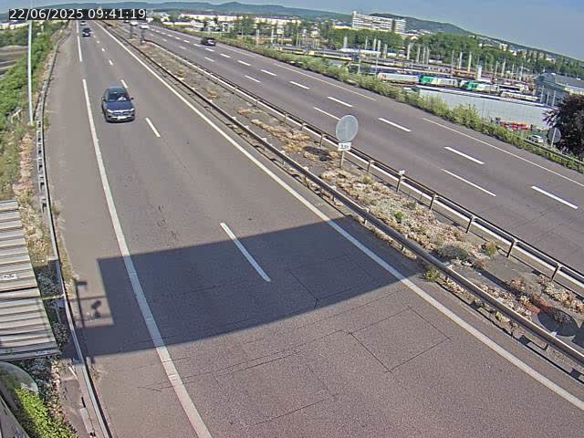 Caméra autoroute France - A31, Yutz direction Metz