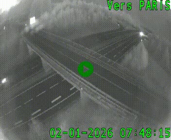 Clone of Caméra routière sur l'autoroute A20 au nord de Limoges, à la jonction avec la N520. Vue orientée vers Paris