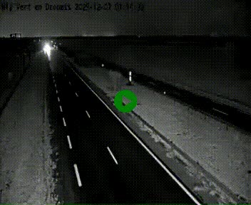 Webcam à hauteur de Vert-en-Drouais sur la N12, en périphérie de Dreux. Vue orientée vers Alençon