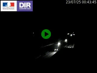 Caméra trafic à Meylan sur la Rocade-Sud de Grenoble en direction d'Aix-en-Provence