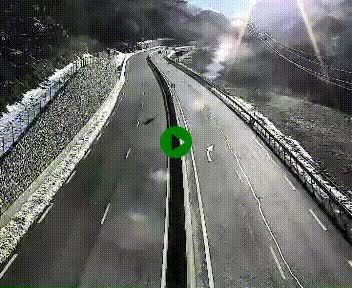 Webcam Porté-Puymorens sur N320, en direction de Pas de la Casa (Andorre)