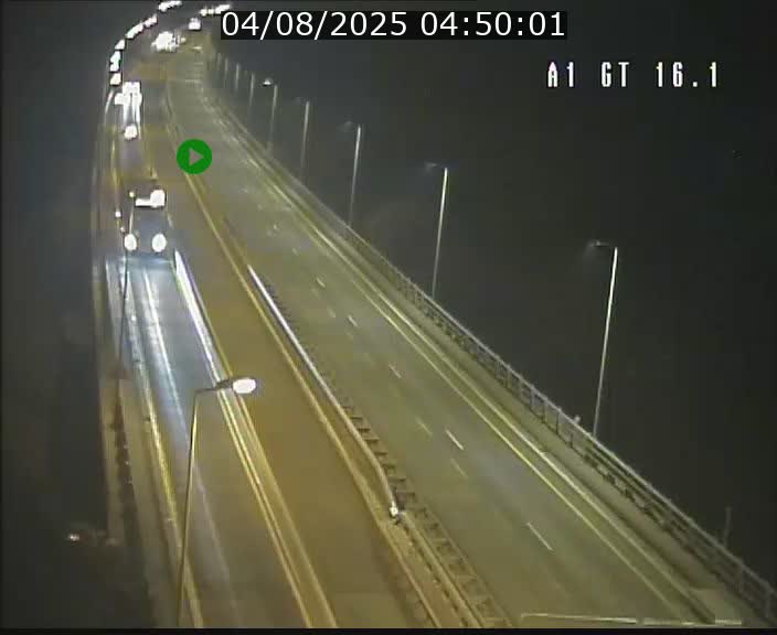 Traffic live webcam Luxembourg Niederanven - A1 direction Allemagne - BK 16.1