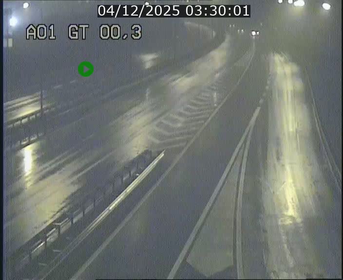 Traffic live webcam Luxembourg Croix de Gasperich - A1 direction Kirchberg - BK 0.3