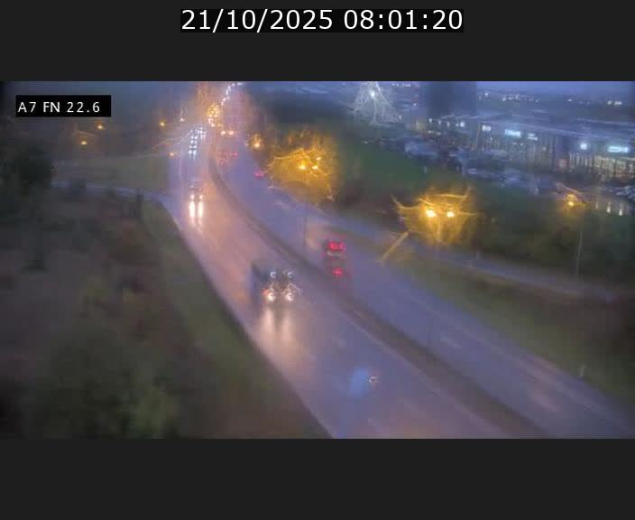 Caméra trafic Luxembourg - A7, Colmar-berg direction Mersch