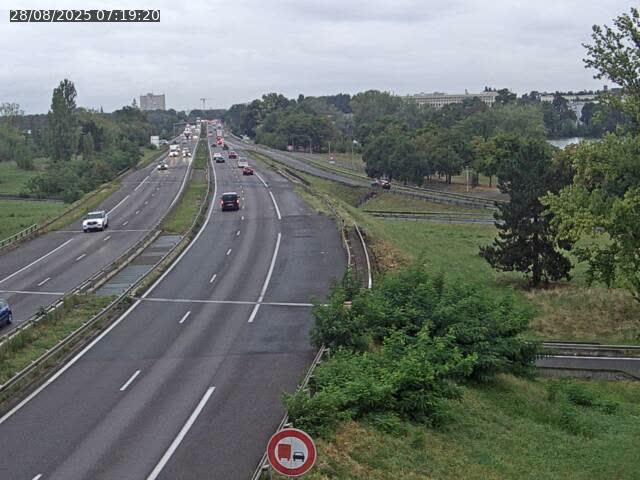 Caméra autoroute France - A31, Metz-centre direction Thionville