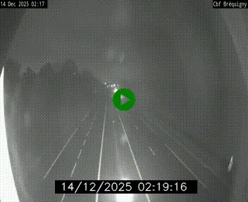 Webcam sur le périphérique de Rennes (N136) à hauteur du quartier Bréquigny, au sud de la ville